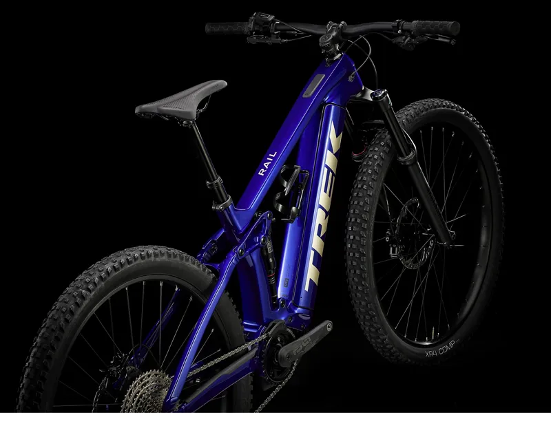 Trek Rail 9.5 Gen 4 Electric Mountain Bike in Hex Blue Size Small-10